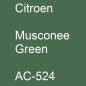 Preview: Citroen, Musconee Green, AC-524.